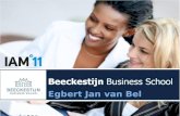 IAM'11 Beeckestijn Business School - Egbert Jan van Bel