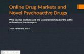 Online drug markets and novel psychoactive drugs