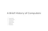 A brief history of computers