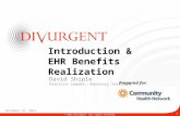 Introduction & EHR Benefits Realization