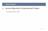 state street corp Asset Backed Commercial Paper Presentation