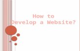 How to Develop a Website