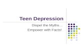 Teen depression. Global Health TASIS 2012
