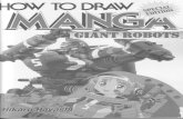 how to draw manga - giant robots