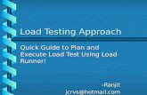 Quick guide to plan and execute a load test