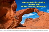 Presentation opportunities for sharing resources with now’s learning repository v1.1