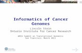 Lincoln Stein - Informatics of Cancer Genomes