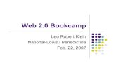 Web 2.0 Bootcamp