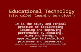 The History of Educational Technology