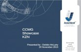 Ccmg presentation 20 november2013