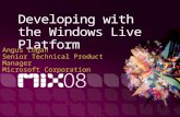 Developing with Windows Live