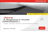 Java : A Beginner's Guide by Herbert Schildt (5th Edition)