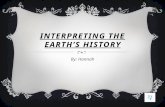 Interpreting the earth’s history