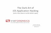 Blackhat2012 zdziarski-dark-art-i os-application-hacking