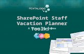 SharePoint Staff Vacation Planner