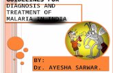 GUIDELINES FOR DIAGNOSIS AND TREATMENT OF MALARIA IN INDIA-2009