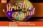 Strictly Digital - Creation workshop slides