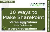 10 Ways to Make SharePoint Fail #SPSJHB