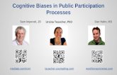 Cognitive biases and group decision making, pi works 2014