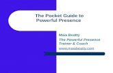 The Pocket Guide to Powerful Presence
