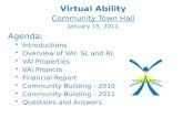 Virtual Ability Inc - Community Town Hall - 2011