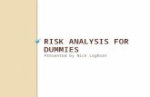 Risk Analysis for Dummies