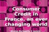 Consumer credit in france, an ever changing world