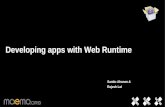 Developing apps on Maemo with Nokia Web Runtime