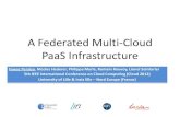 A Federated Multi-Cloud PaaS Infrasctructure