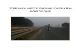 Geotechnical aspects of highway construction