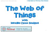The Web of Things with Mozilla Open Badges