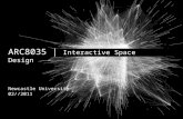 Interactive Space Design: Introduction