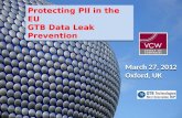 GTB - Protecting PII in the EU