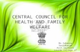 Central council for health an family welfare