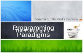 Programming Paradigms Seminar 1