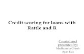Credit scoring using Rattle and R