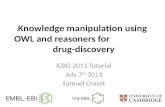 Tutorial OWL and drug discovery ICBO 2013