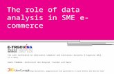 e-Trgovina 2012 presentation "The role of data analysis in SME e-commerce"