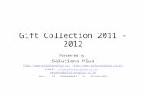 Gift collection 2011   2012 1