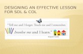 Designing an effective lesson edulab