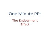 Endowment,1min p pt