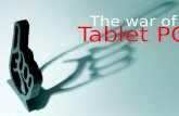 The war of tablet pc