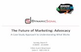 SXSW 2014 - The Future of Marketing: Advocacy
