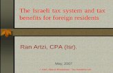 Israel tax system15 5 2007