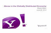 Abuse prevention in the globally distributed economy presentation
