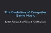 Evolution of computer game music