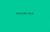 Minorities powerpoint
