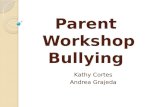 Bullying parent workshop