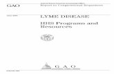 GAO-01-755 Lyme Disease: HHS Programs and Resources