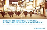 Rethinking Paid Owned and Earned Media